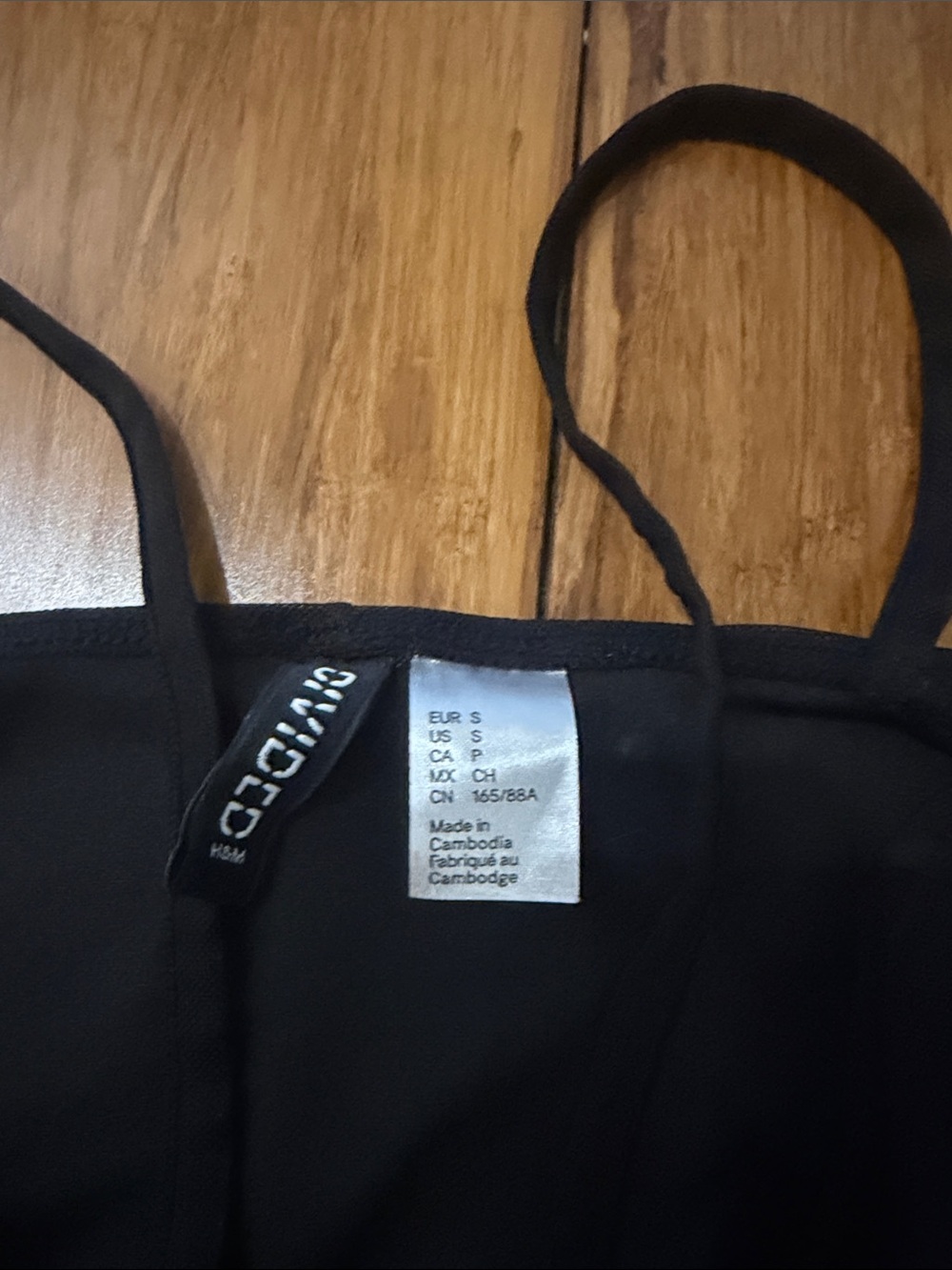 Divided Black Ruched Slip Mini Dress - Picture 2 of 4